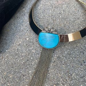 Samantha Wills Silver Turquoise Chain Necklace